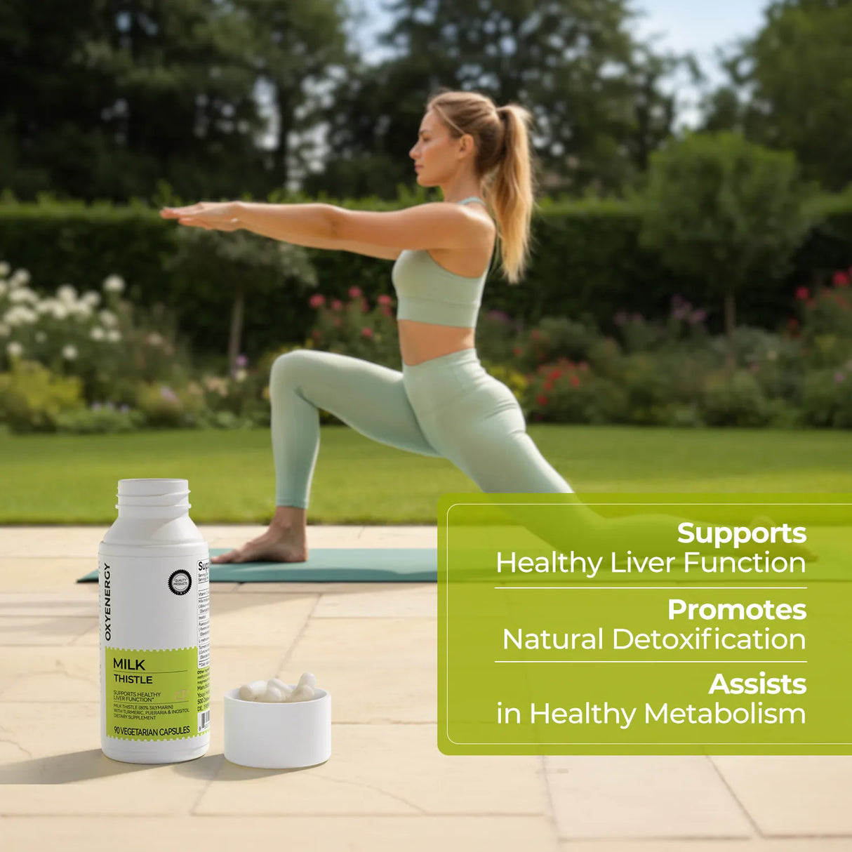Milk Thistle 300mg Extract - Liver Detox & Repair Support